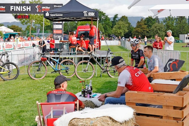 Whrend des Ultra-Bike findet am Samstag eine Pastaparty statt.  | Foto: Hubert Gemmert