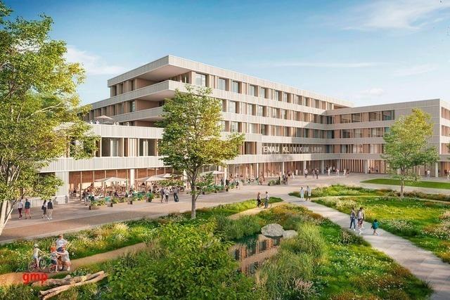 Das neue Lahrer Klinikum soll ein Parkhaus erhalten