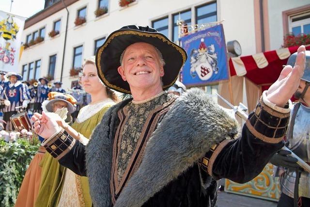Was der Erzherzog 1567 in Waldkirch machte – und heute beim Historischen Marktplatzfest