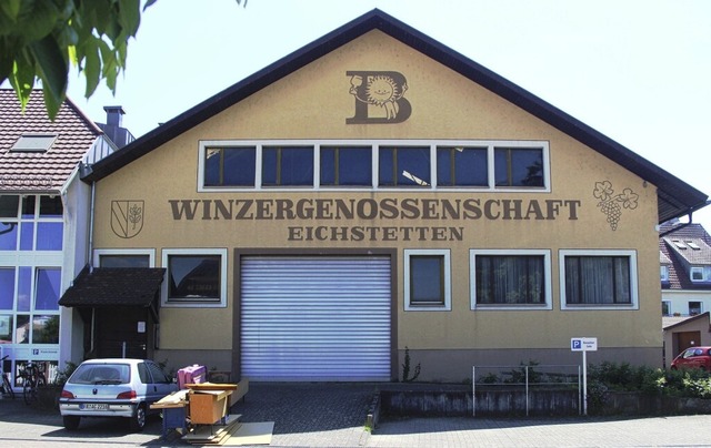 Die Kelterhalle der Winzergenossenscha...ll einer sozialen Neubebauung weichen.  | Foto: Horst David