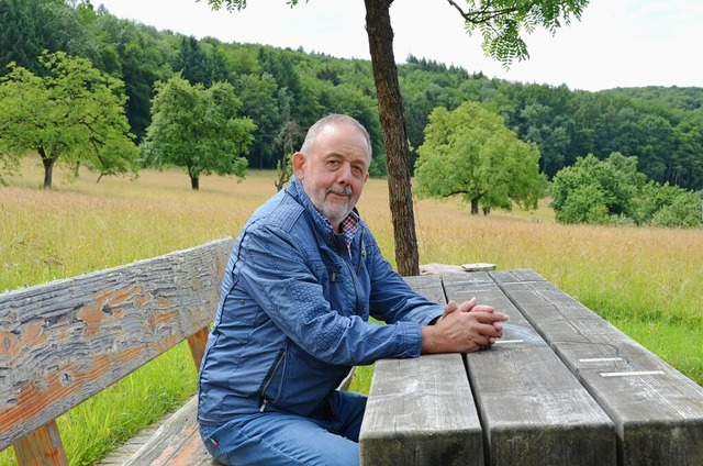 Martin Greiner war von 2013 bis 2024 Ortsvorsteher  in Kandern-Feuerbach.  | Foto: Moritz Lehmann