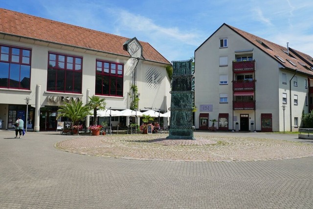 Schn aber leer ist meistens der Rudolf-Eberle-Platz in Bad Sckingen  | Foto: Axel Kremp