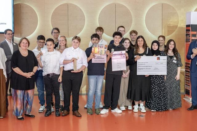 Gemeinschaftsschule March holt mit Schlercaf 2. Platz bei Wrth-Bildungspreis