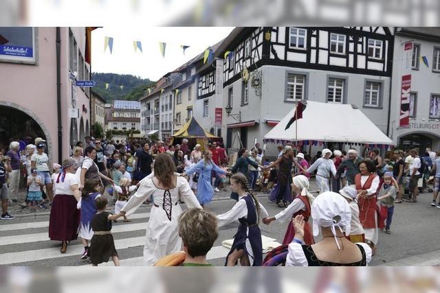 Endlich findet in Waldkirch wieder das Mittelalterfest statt