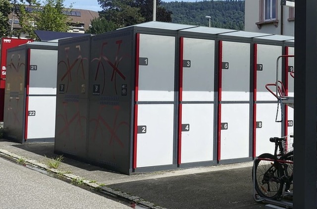 Leihrder kommen in diese Boxen.  | Foto: Axel Kremp