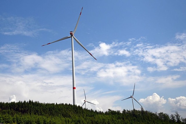 Infos zum Thema Windenergie gibt es am 25. Juli in Malsburg-Marzell.  | Foto: Federico Gambarini (dpa)