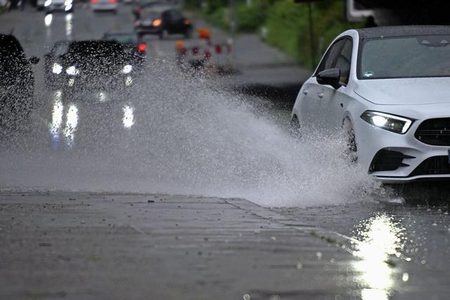 Starkregen und Gewitter in Baden-Wrttemberg erwartet