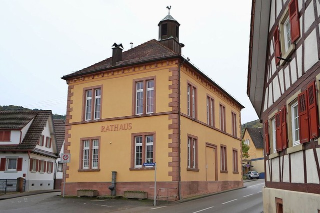 Das Rathaus in Heiligenzell  | Foto: Christoph Breithaupt