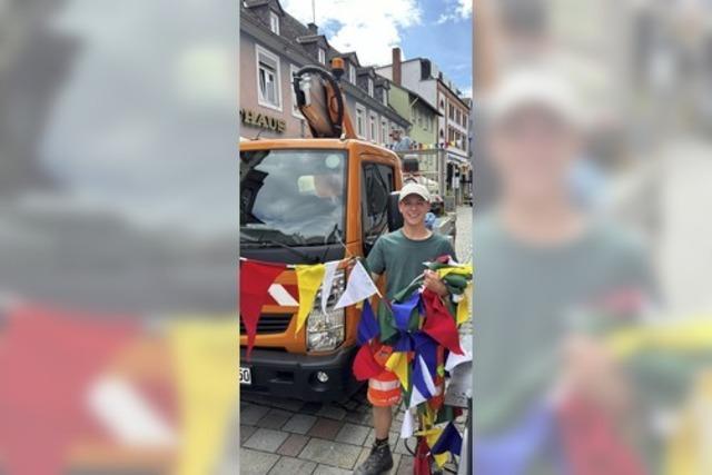 Offenburg zeigt Flagge