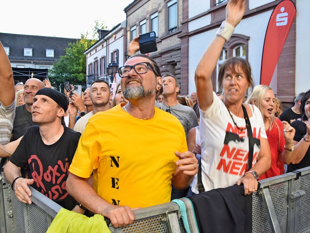 Nena gastiert zum zweiten Mal in Schopfheim.