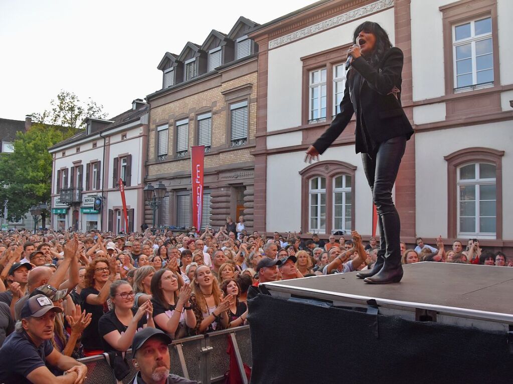 Nena gastiert zum zweiten Mal in Schopfheim.