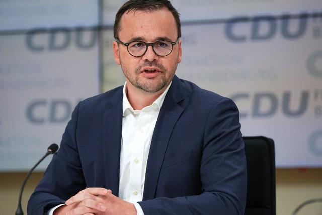 CDU-Spitzenkandidat in Brandenburg fuhr betrunken E-Scooter