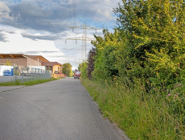 In Grafenhausen wird das alte Gewerbeg...ei neue Zufahrten unterbrochen werden.  | Foto: Wilfried Dieckmann