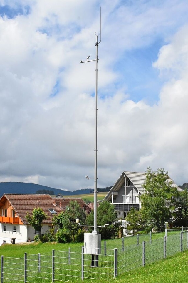 Die Wetterstation am Panoramaweg in Breitnau  | Foto: Thomas Biniossek