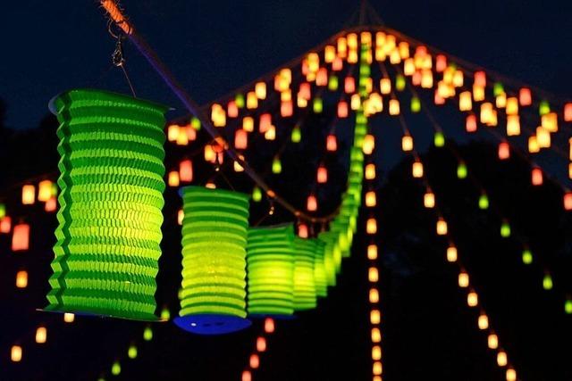 Fotos: Das Lichterfest in Bad Krozingen erweist sich wieder als Publikumsmagnet