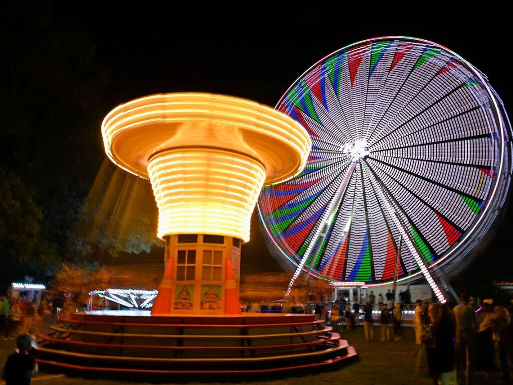 Anziehungspunkt: das Lichterfest in Bad Krozingen.