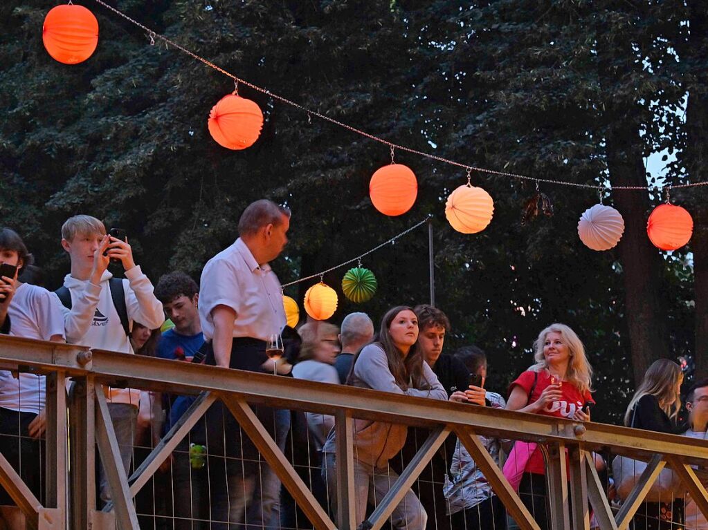 Anziehungspunkt: das Lichterfest in Bad Krozingen.