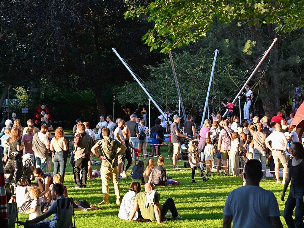 Anziehungspunkt: das Lichterfest in Bad Krozingen.