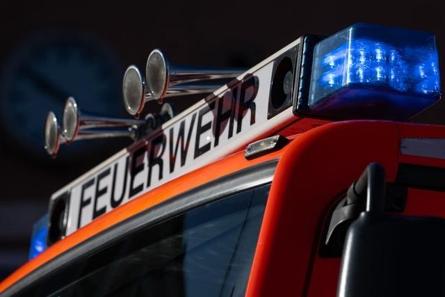 Feuerwehr rckt wegen Unwetter mehr als 30 Mal in Freiburg aus
