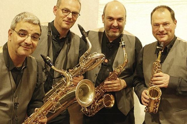 Die Gruppe Sax44 gibt ein Konzert in der Friedenskirche in Neuried-Altenheim