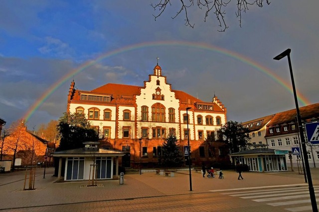 Vor 50 Jahren wurde der letzte Abiturj... kam der Neubau des Goethe-Gymnasiums.  | Foto: Manfred Hess