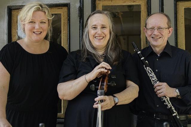 Trio Danzn in der Kanderner Reihe von Kirchenkonzerten in der evangelischen Stadtkirche