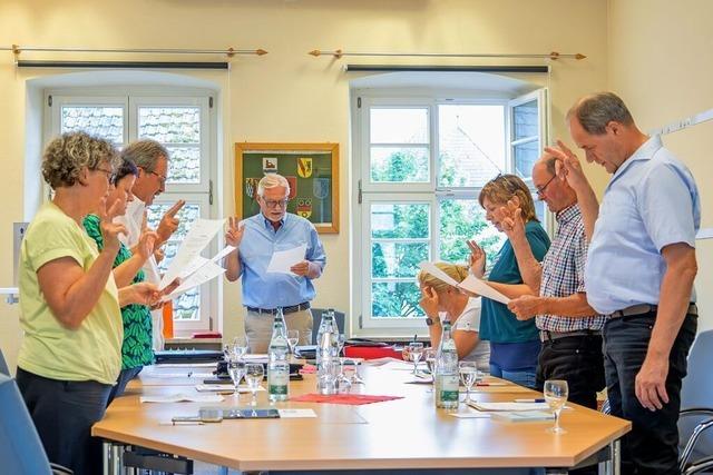 Die Ortsvorsteher in Lrrach werden alle einstimmig wiedergewhlt