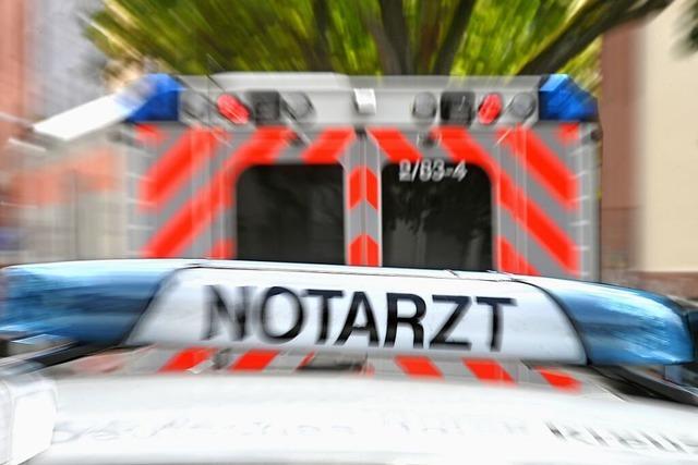 Neunjhrige bei Sturz mit Tretroller in Wyhlen schwer verletzt