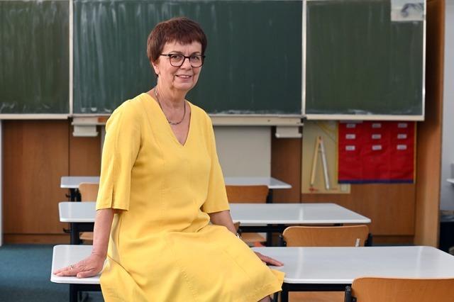 Edith Straub hat zehn Jahre lang die Hansjakob-Realschule in Freiburg geleitet – jetzt geht sie in den Ruhestand