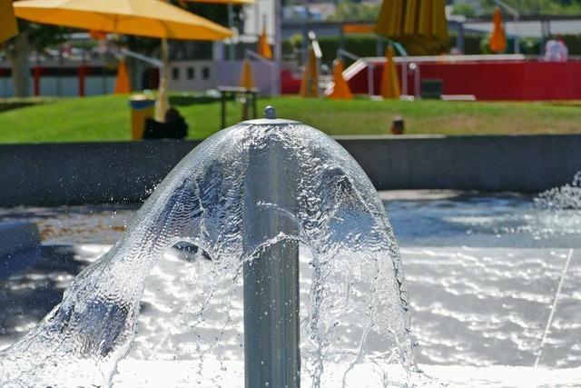 DLRG untersttzt im Lrracher Parkschwimmbad