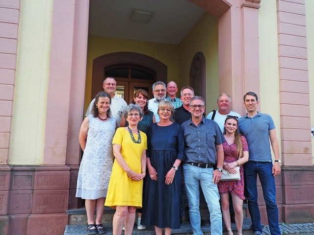 Der Ortschaftsrat Haltingen hat sich n...Linn Fischer und Jan Bautz (von links)  | Foto: Herbert Frey