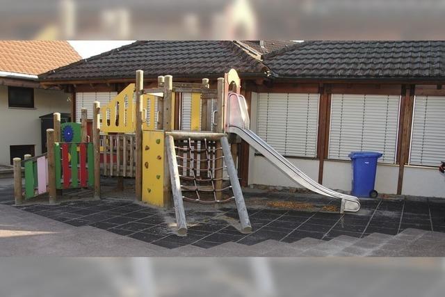 Neuer Spielbereich fr den Kindergarten