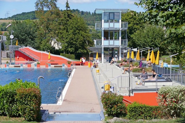 Das Parkschwimmbad in Lrrach  | Foto: Peter Gerigk