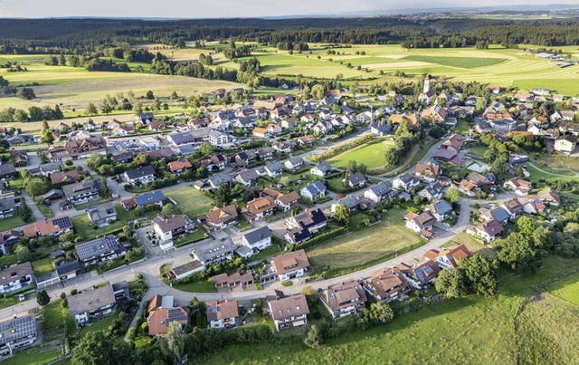 Der kleine Luftkurort Grafenhausen im ...dshut bei den Zahlen den dritten Rang.  | Foto: Wilfried Dieckmann