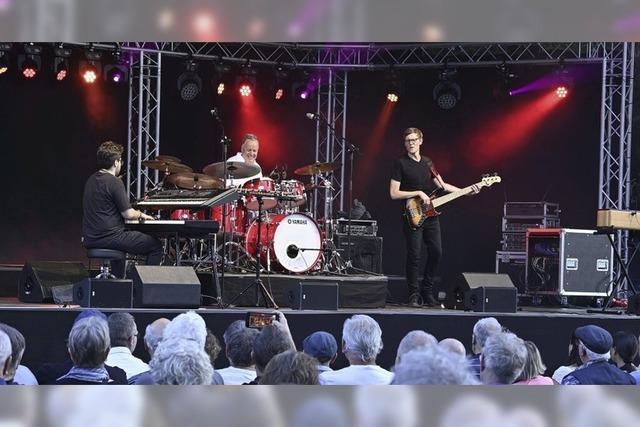 Wolfgang Haffner Trio im Bad Krozinger Kurpark