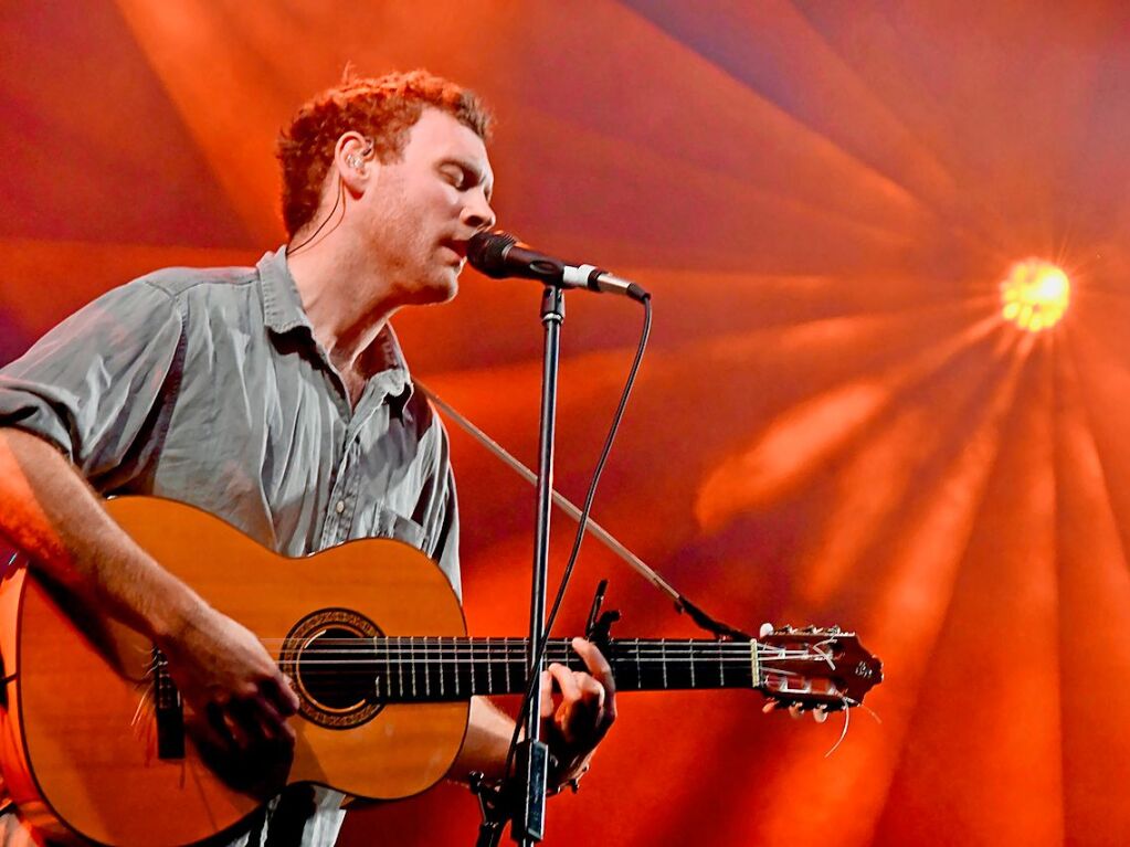 Gizmo Varillas und Blanco White beim Stimmenfestival im Lrracher Rosenfelspark