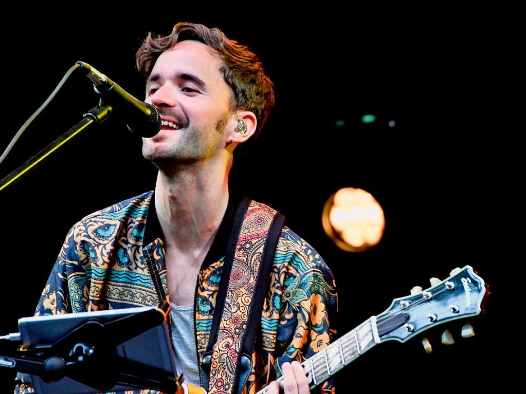 Gizmo Varillas und Blanco White beim Stimmenfestival im Lrracher Rosenfelspark