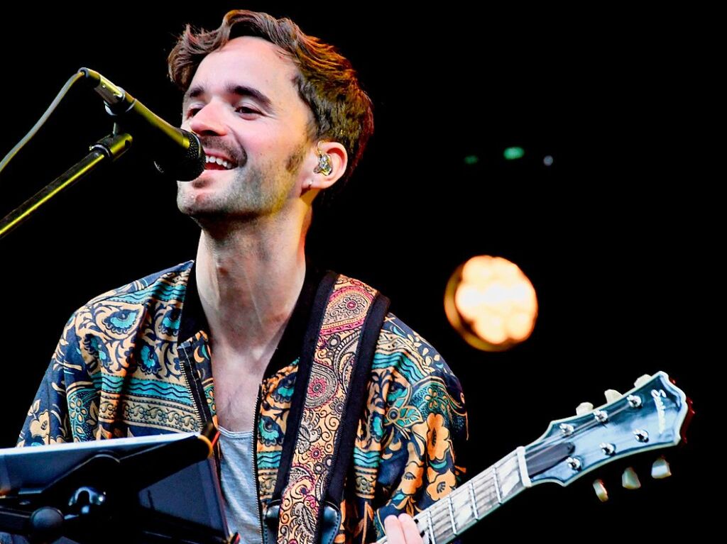 Gizmo Varillas und Blanco White beim Stimmenfestival im Lrracher Rosenfelspark