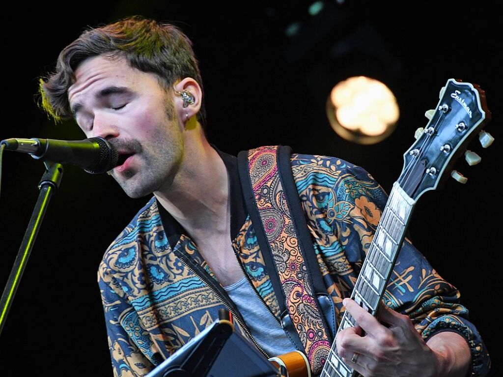 Gizmo Varillas und Blanco White beim Stimmenfestival im Lrracher Rosenfelspark