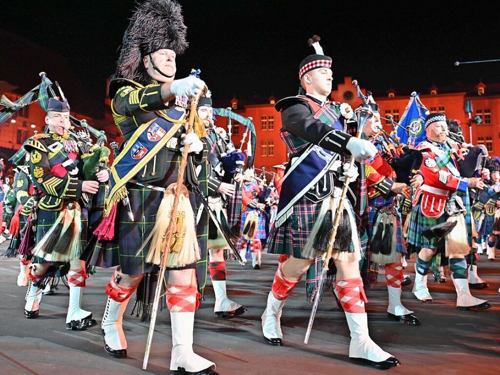 Eindrcke vom Basel Tattoo 2024