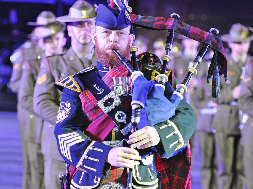 Eindrcke vom Basel Tattoo 2024