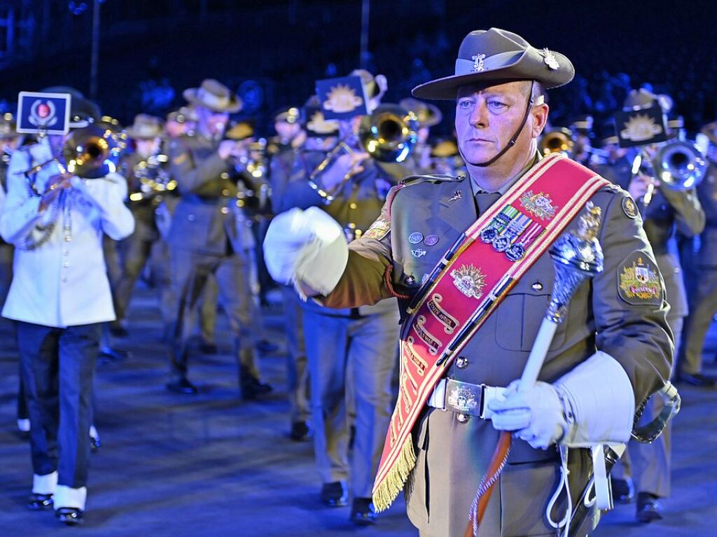 Eindrcke vom Basel Tattoo 2024