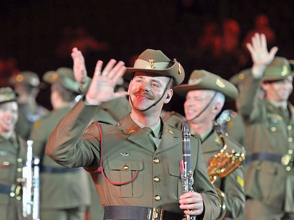 Eindrcke vom Basel Tattoo 2024