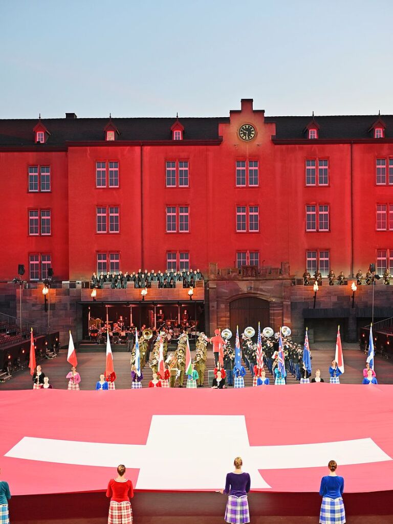 Eindrcke vom Basel Tattoo 2024