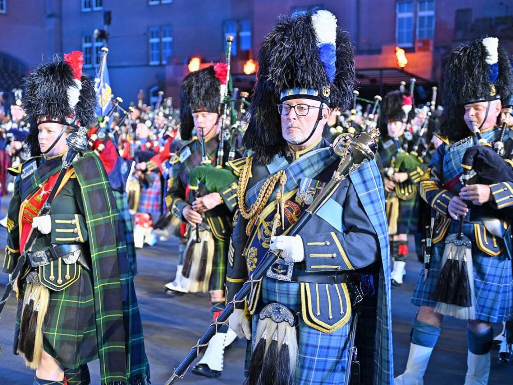 Eindrcke vom Basel Tattoo 2024