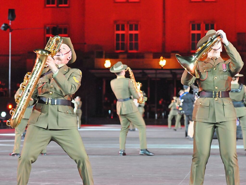 Eindrcke vom Basel Tattoo 2024