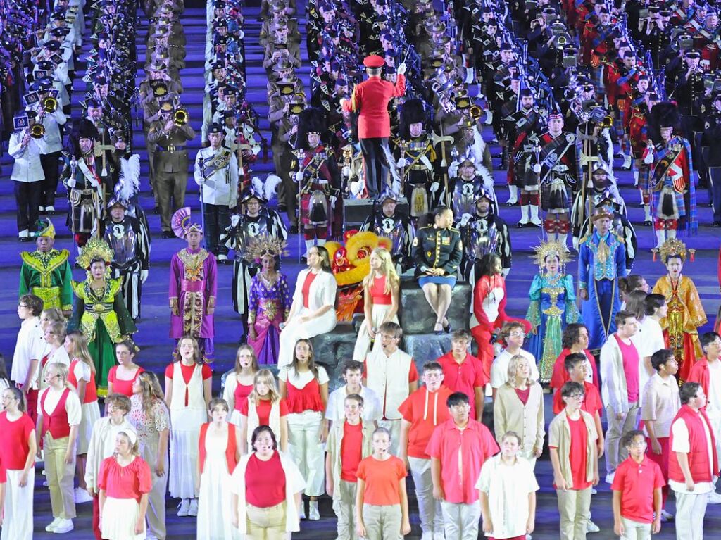 Eindrcke vom Basel Tattoo 2024