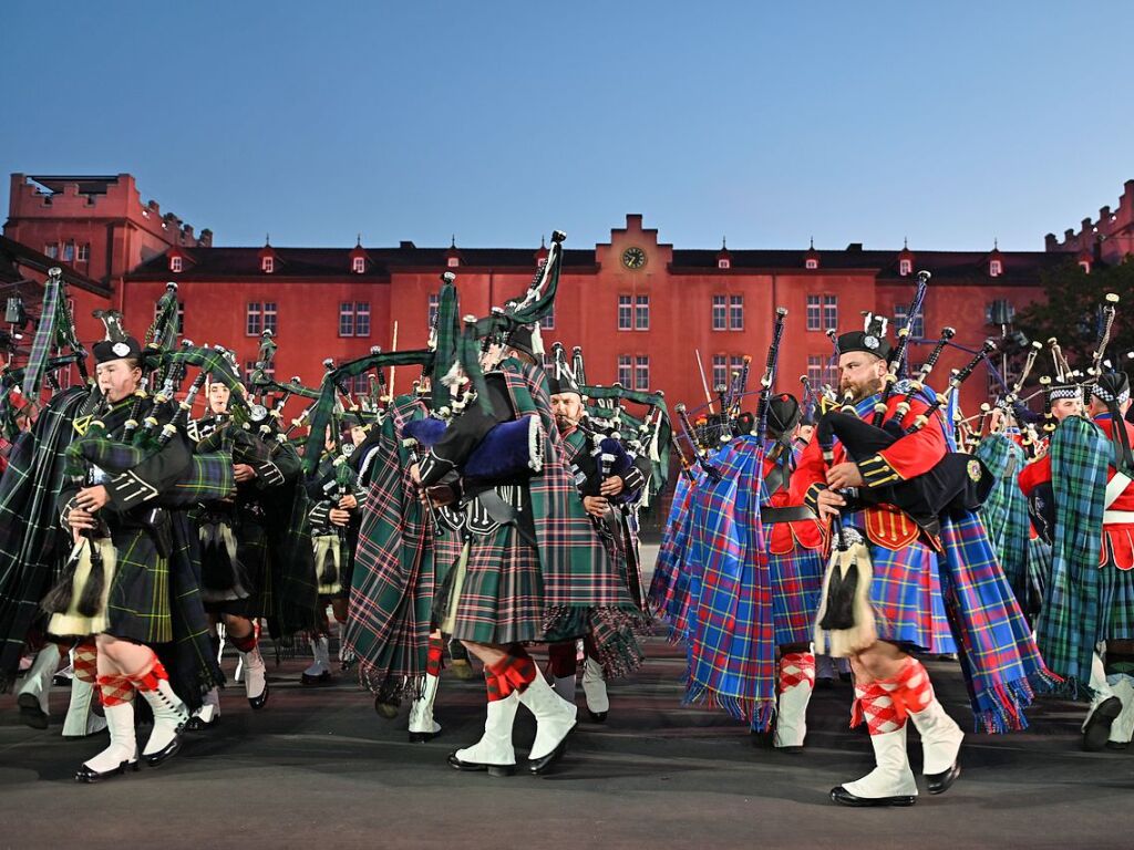 Eindrcke vom Basel Tattoo 2024