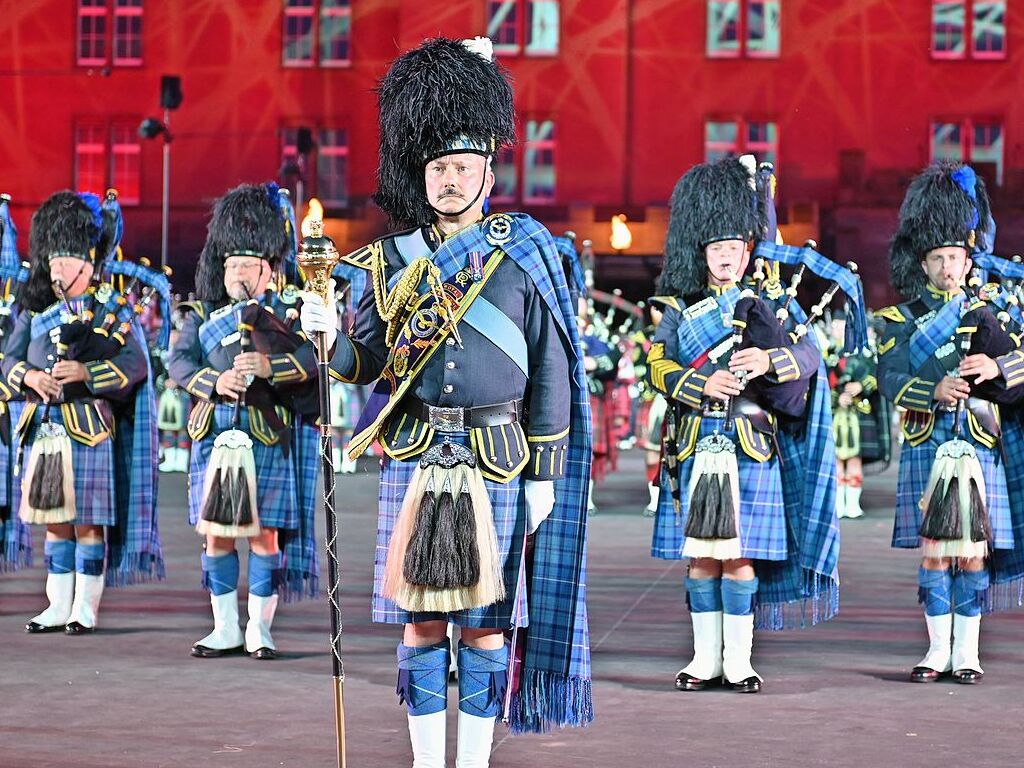 Eindrcke vom Basel Tattoo 2024