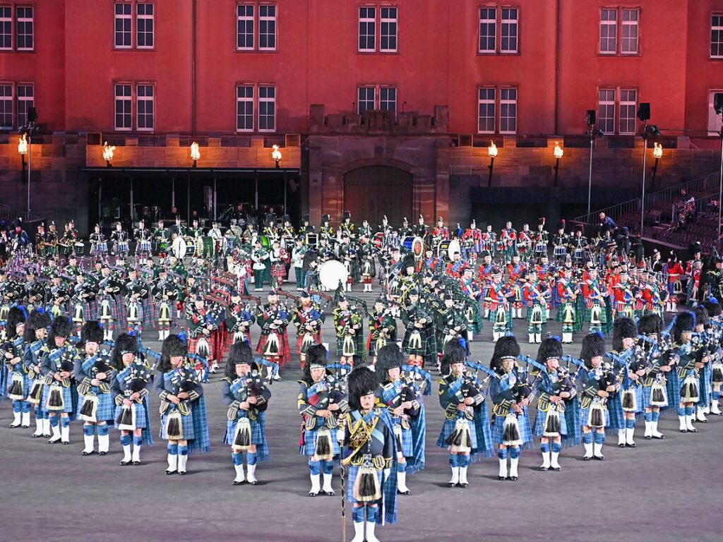 Eindrcke vom Basel Tattoo 2024